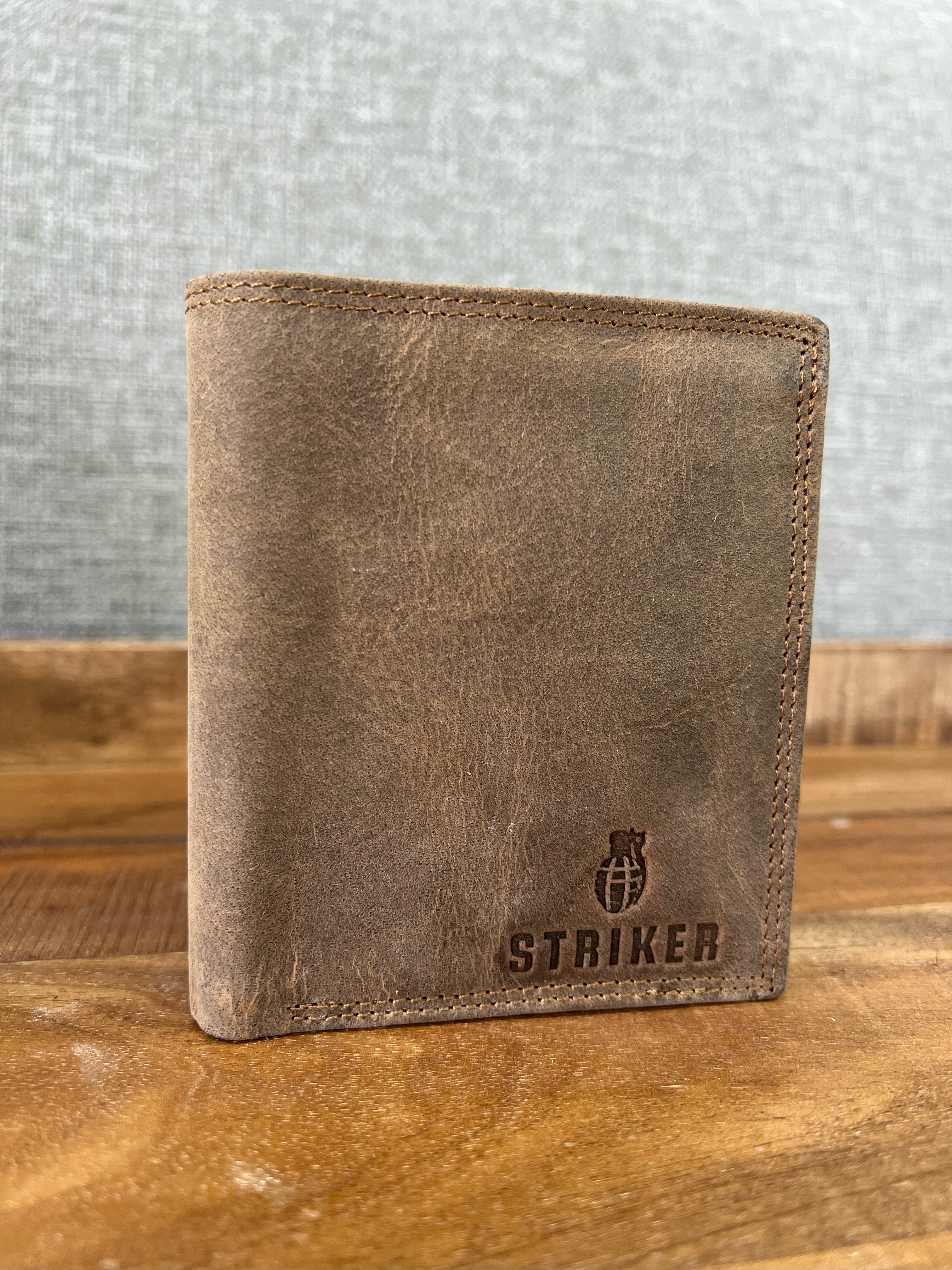 Leather Wallet- Tri Fold